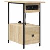 vidaXL Dulap de noapte Stejar Sonoma 60 x 30 x 61 cm Lemn compozit