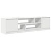 vidaXL Dulap TV alb 188,5x41x50 cm lemn prelucrat