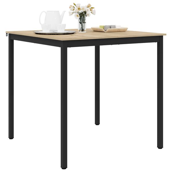 vidaXL Masă Bar &icirc;n Picioare Lemn compozit