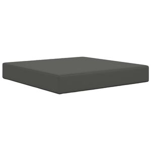 vidaXL Perna pentru canapea de exterior Poliester Antracit 60 x 60 cm