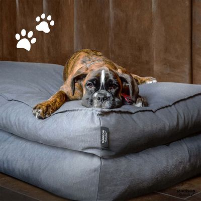 Madison Saltea pentru câini „Panama”, gri, 100x70x15 cm