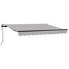 vidaXL Cortina Retractabilă Gri deschis 250 x 200 cm țesătură