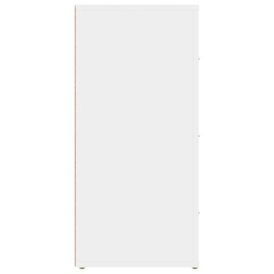 vidaXL Servantă, alb, 40x33x70 cm, lemn prelucrat
