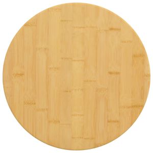 vidaXL Blat de masă, &Oslash;40x1,5 cm, bambus