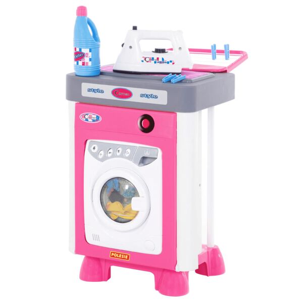 Polesie Wader Mașină de spălat 8 piese set joaca copii 45x31x46 cm, PP