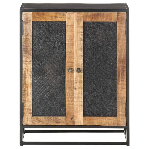 vidaXL Dulap, 60 x 35 x 75 cm, lemn de mango nefinisat