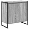 vidaXL Dulap de Baie Gri Sonoma 60 x 30 x 60 cm Lemn prelucrat