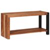 vidaXL Raft pentru cărți Maro 80 x 30 x 40 cm Lemn Solid de Acacia