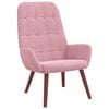 vidaXL Scaun de relaxare, roz, catifea