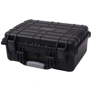 vidaXL Valiză de protecție pentru echipamente 40.6x33x17.4 cm, Negru