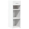 vidaXL Dulap, alb, 30x42,5x93 cm, lemn prelucrat