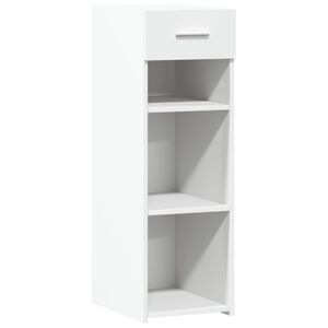 vidaXL Dulap, alb, 30x42,5x93 cm, lemn prelucrat