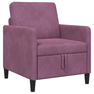 vidaXL Sofa cu Spațiu de Depozitare Violet 72 x 78 x 87 cm Poliester