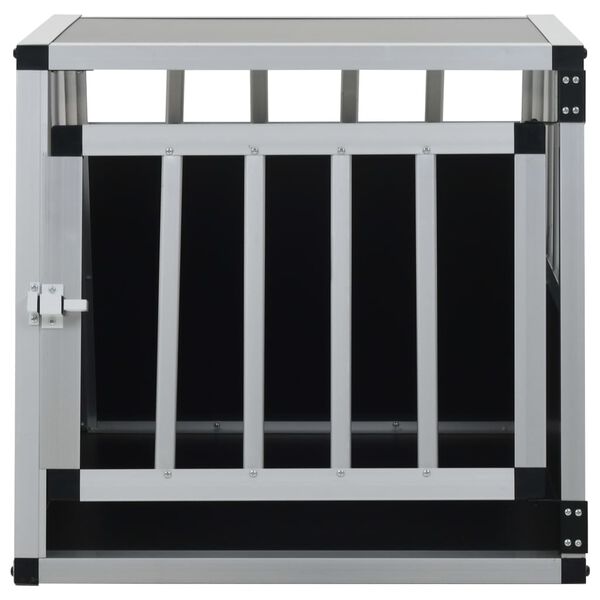 vidaXL Cușcă de c&acirc;ine cu o ușă, 54 x 69 x 50 cm