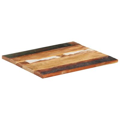 vidaXL Blat masă dreptunghiular 60x70 cm lemn masiv reciclat 25-27 mm