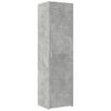 vidaXL Dulap &icirc;nalt, gri beton, 50x42,5x185 cm, lemn prelucrat