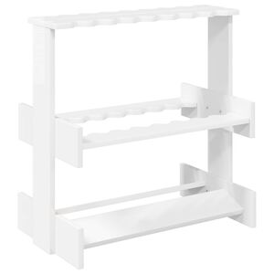 vidaXL Suport pentru tacuri de biliard Lemn prelucrat 60 x 35 x 60 cm