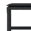 vidaXL Set mobilier de grădină cu perne, 13 piese, negru, poliratan