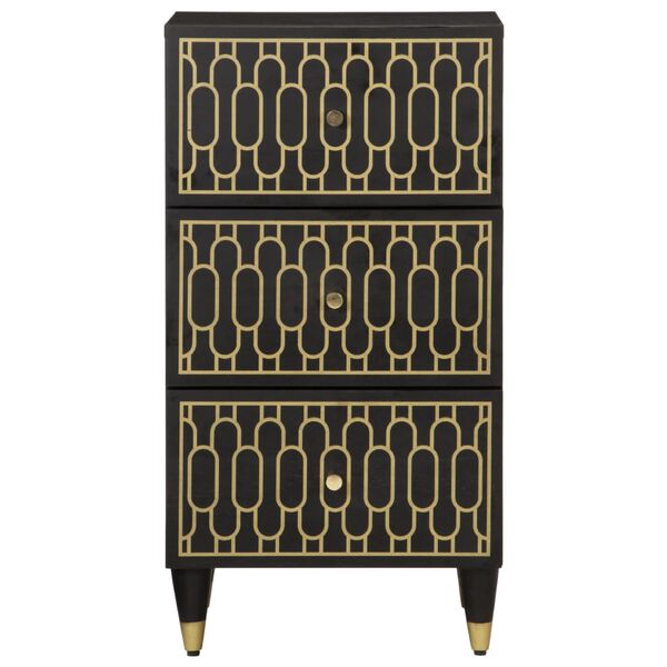 vidaXL Dulap lateral, 40x33x75 cm, lemn masiv de mango