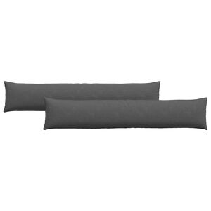 vidaXL Perne pentru canapea 2 pcs Gri &icirc;nchis 200 x 40 cm