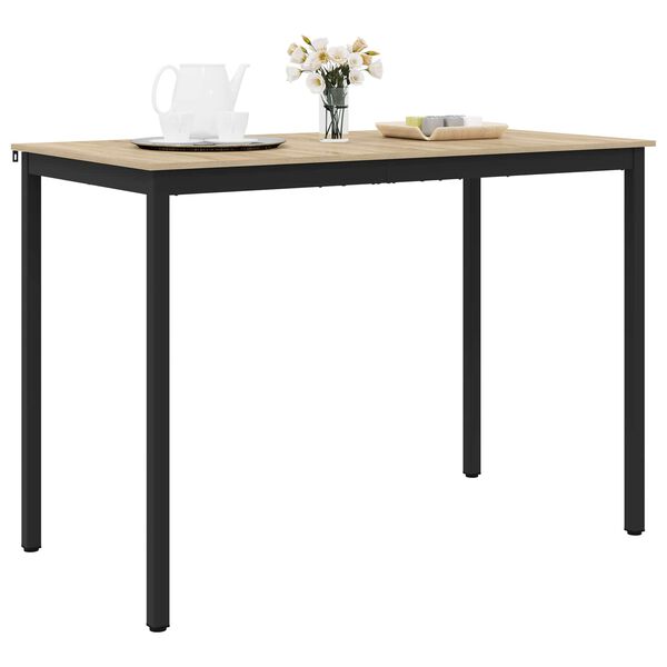 vidaXL Masă Bar &icirc;n Picioare Lemn compozit