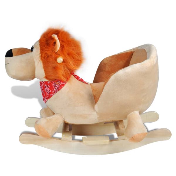 vidaXL Balansoar în formă de animal, leu