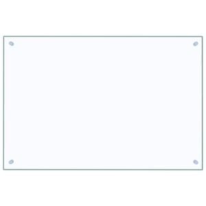 vidaXL Panou antistropi bucătărie transparent 90x60 cm sticlă securiz.
