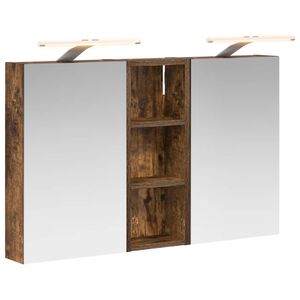 vidaXL Set dulap baie 3 buc. 80 x 10,5 x 50 cm Lemn prelucrat