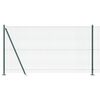 vidaXL St&acirc;lp de gard. Verde 50 x 1,2 m (plas&atilde; de 12 x 12 mm)