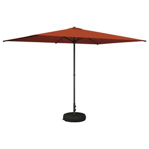vidaXL Umbrelă de grădină cu bază Dreptunghiular 2 x 3 m Poliester