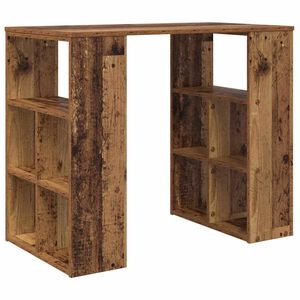 vidaXL Birou Lemn Vechi Lemn prelucrat 90 x 50 x 75 cm