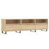 vidaXL Comodă TV, stejar sonoma, 150x30x44,5 cm, lemn prelucrat