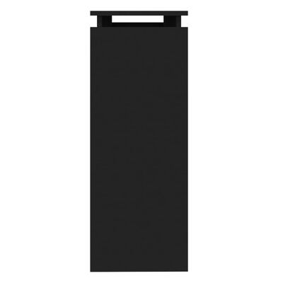 vidaXL Masă consolă, negru, 102x30x80 cm, PAL