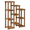 vidaXL Suport pentru plante natural 85 x 30 x 114,5 cm