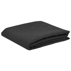 vidaXL Țesătură pentru masă Pătrat Gri &icirc;nchis 110 x 110 cm