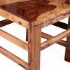 vidaXL Scaune de bucătărie din lemn dur de acacia, 2 buc.