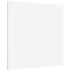 vidaXL Panouri de decor 12 buc. Alb 30 x 30 x 0,27 cm Lemn prelucrat