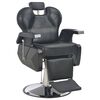 vidaXL Scaun frizer, negru, 72 x 68 x 98 cm, piele ecologică