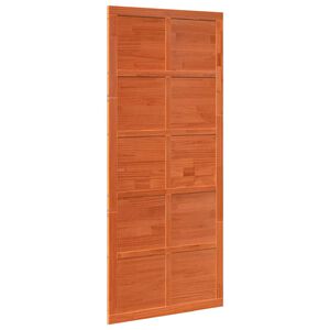 vidaXL Ușă hambar Maro ceruit 100 x 2,5 x 208 cm Lemn masiv de pin