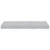 vidaXL Rafturi de perete, 4 buc., gri beton, 60x23,5x3,8 cm, MDF
