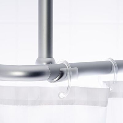 RIDDER Suport tijă perdea de duș, crom, 55x2,5x2,5 cm