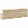 vidaXL Dulap de perete, stejar sonoma, 100x20x30 cm, lemn prelucrat