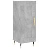 vidaXL Servantă, gri beton, 34,5x34x90 cm, lemn compozit