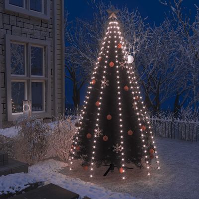 vidaXL Instalație lumini brad de Crăciun cu 300 LED-uri, 300 cm