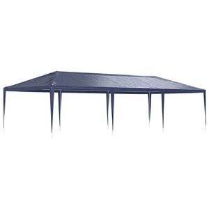 vidaXL Cort de petrecere, albastru, 4 x 9 m