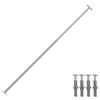 vidaXL Bară de siguranță pentru fereastră, reglabilă, 710-1200 mm