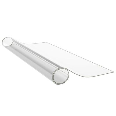 vidaXL Folie de protecție masă, transparent, 70 x 70 cm, PVC, 1,6 mm