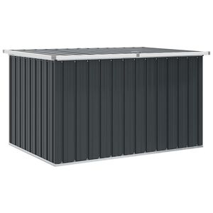 vidaXL Ladă de depozitare pentru grădină, antracit, 150 x 101 x 91 cm