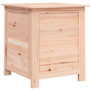 vidaXL Cutie de perne de exterior 50x50x56 cm din lemn masiv de brad