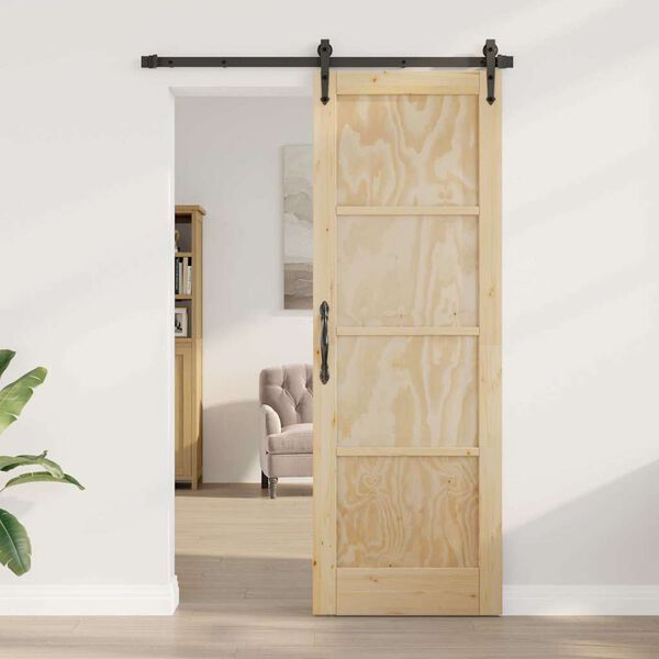 vidaXL Ușă de interior ORKDAL Maro 73,5 x 211 cm placaj